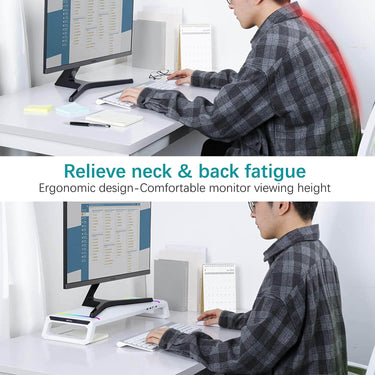 Computer Monitor Screen Stand Riser Table - The Shopsite